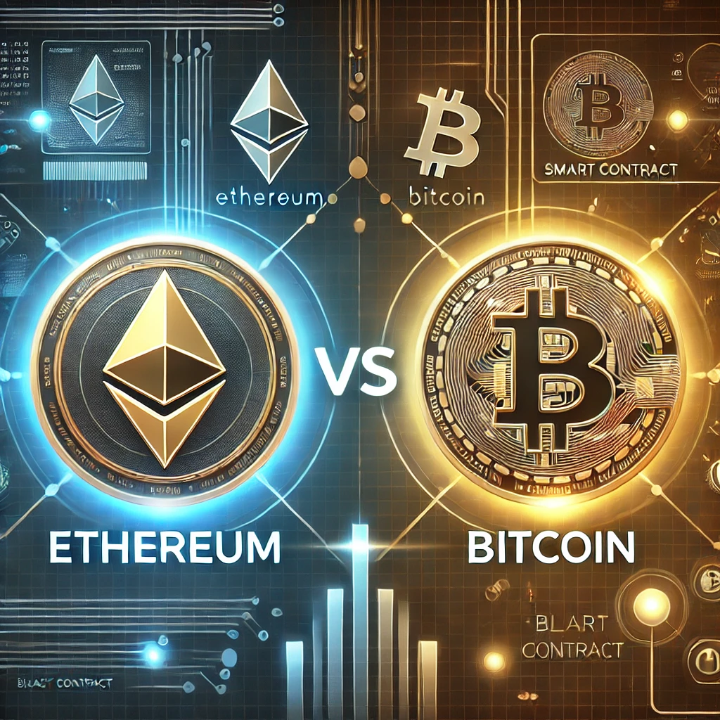 以太坊(ETH)與比特幣的不同之處?智能合約怎麼運作?